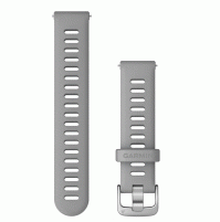Quick Release Bands (18 mm) - Powder grey, silver hardware - 010-11251-3G - Garmin